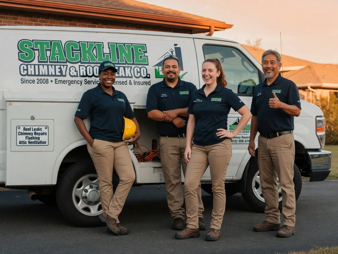 Chimney flashing repair company in Kistler, WV